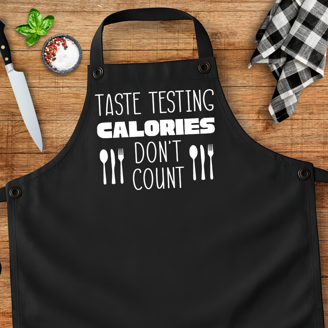 Taste Testing Calories Don't Count Apron