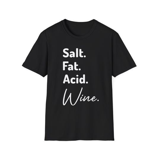 Salt Fat Acid Wine T-Shirt