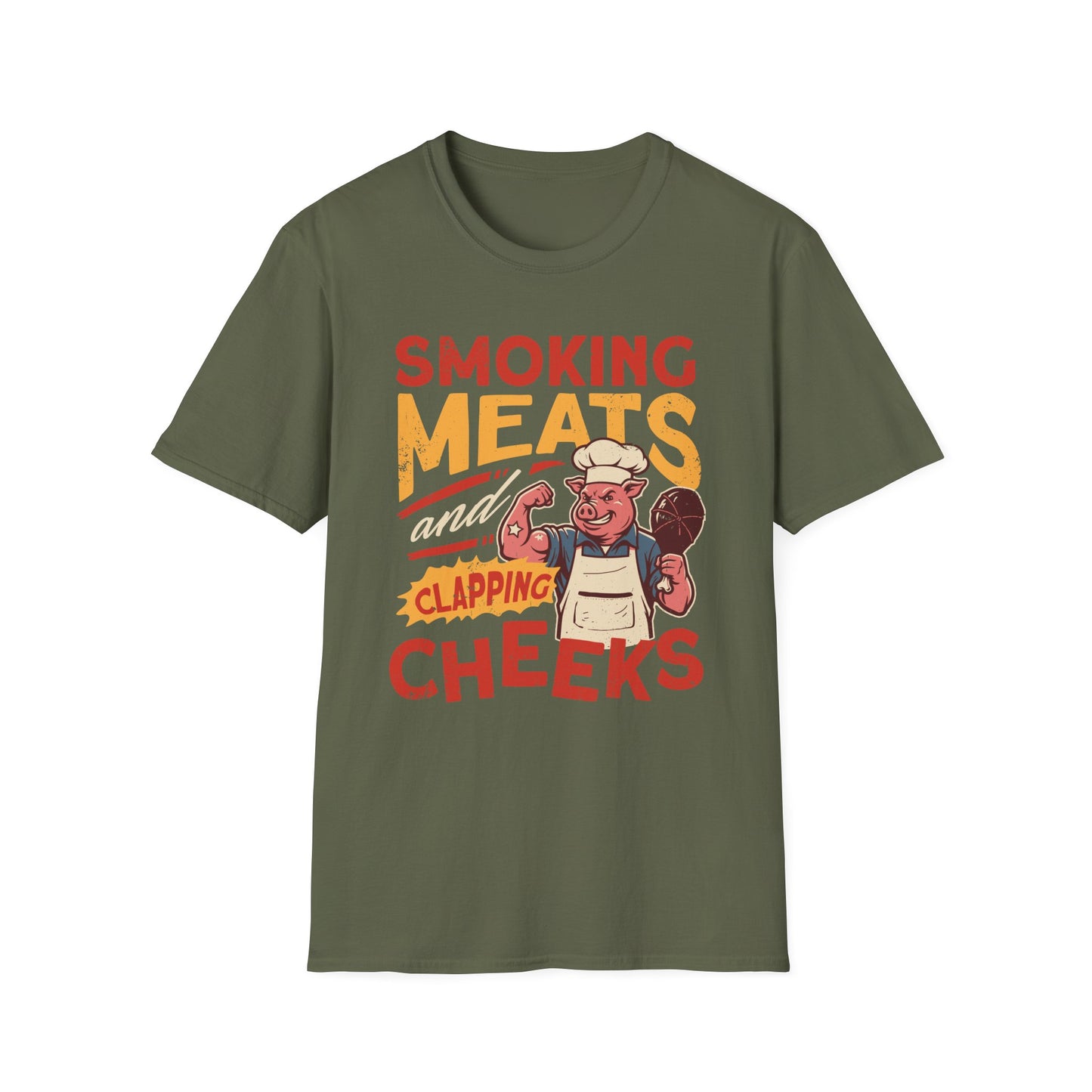 Smoking Meats And Clapping Cheeks T-shirt