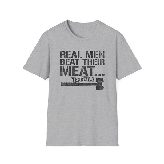 Real Men Beat Their Meat Tenderly T-Shirt