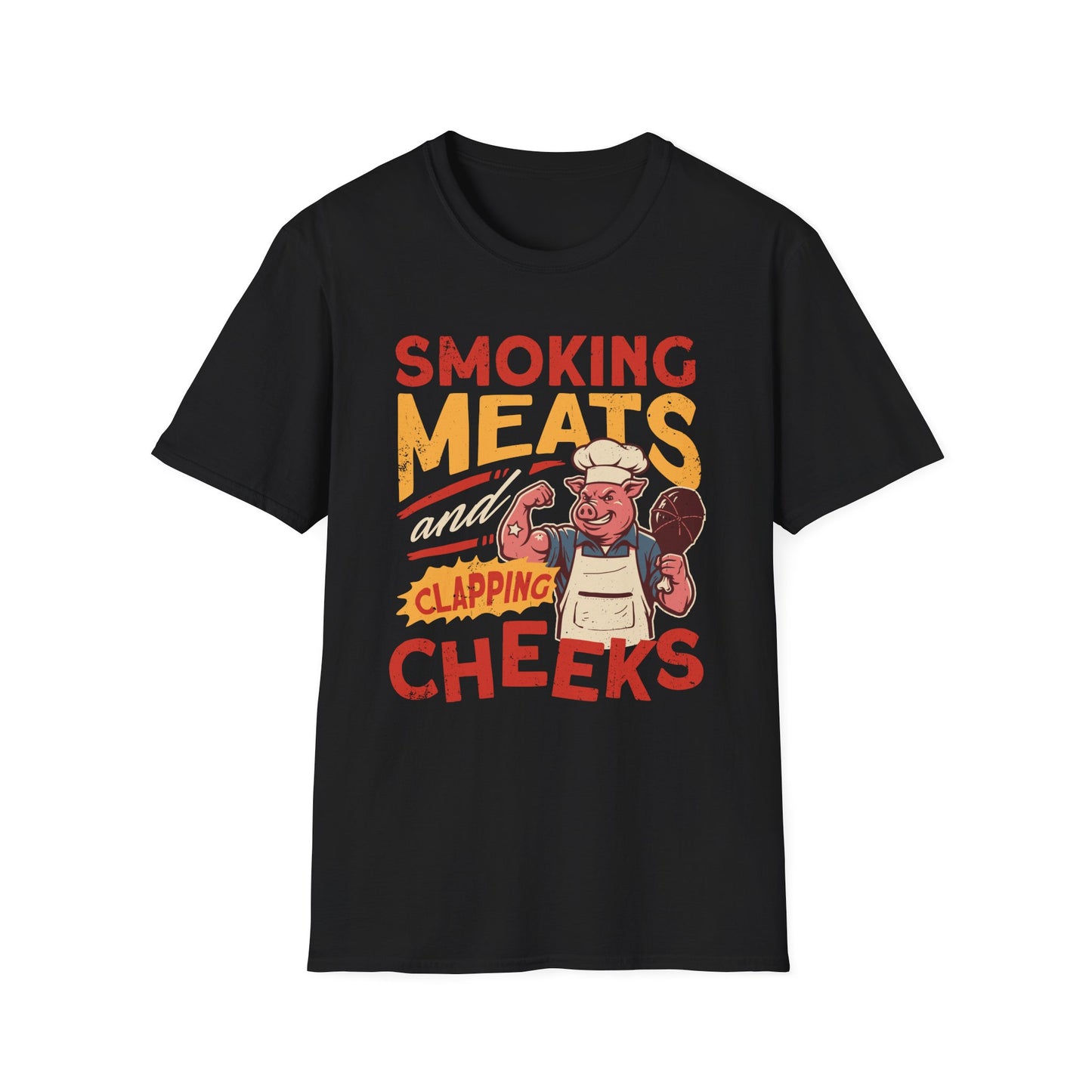 Smoking Meats And Clapping Cheeks T-shirt