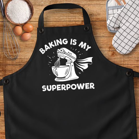 Baking Is My Superpower Apron