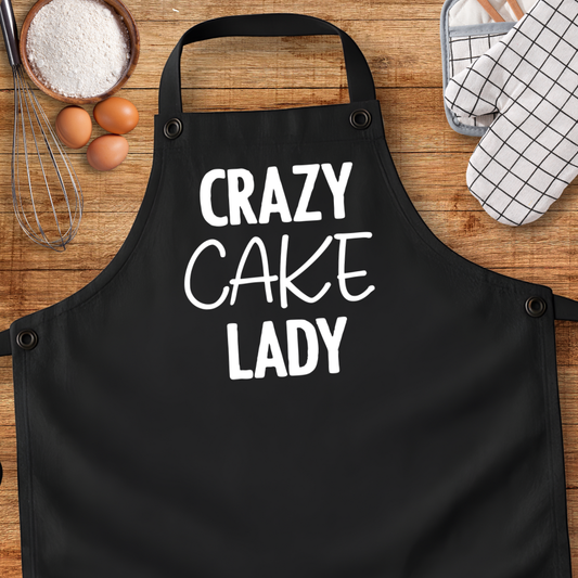 Crazy Cake Lady Apron